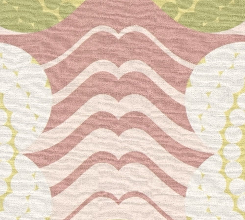Retro Elegance Wallpaper - Green