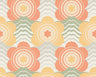 Retro Elegance Wallpaper - Orange