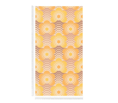 Retro Elegance Wallpaper - Yellow