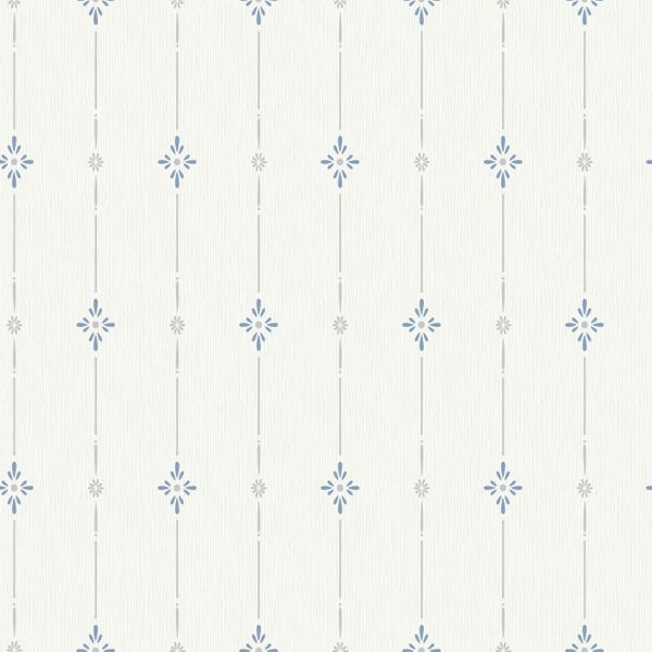Britta Stripes Wallpaper - Blue