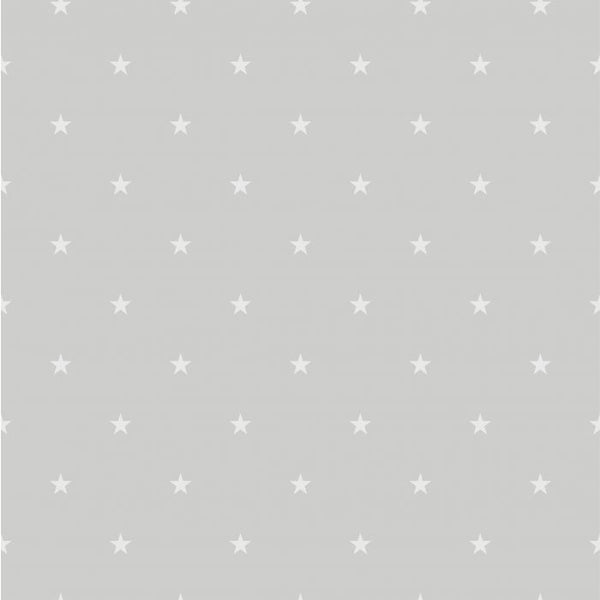 Sample - Starry Stars Wallpaper - Grey