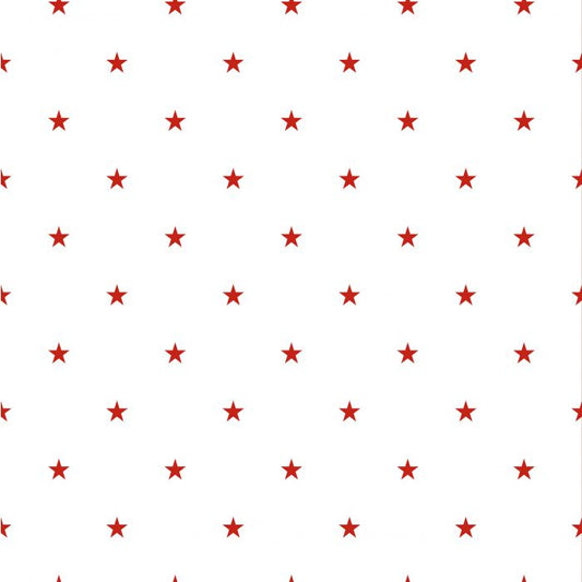 Starry Stars Wallpaper - Red