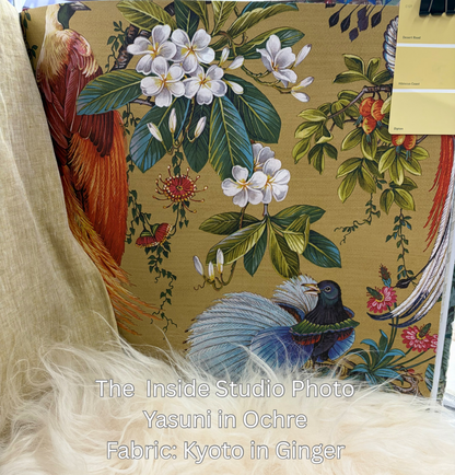 Yasuni Wallpaper - Ochre - Last 24 Rolls Arriving July