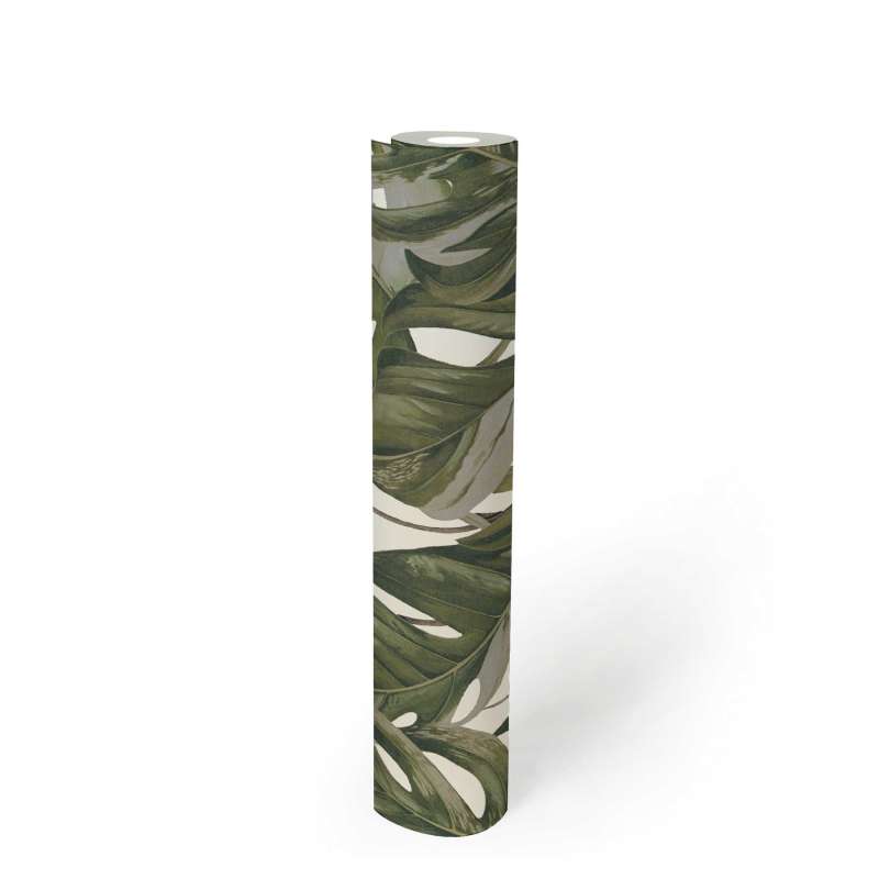 Monstera Dreams Wallpaper - Cream
