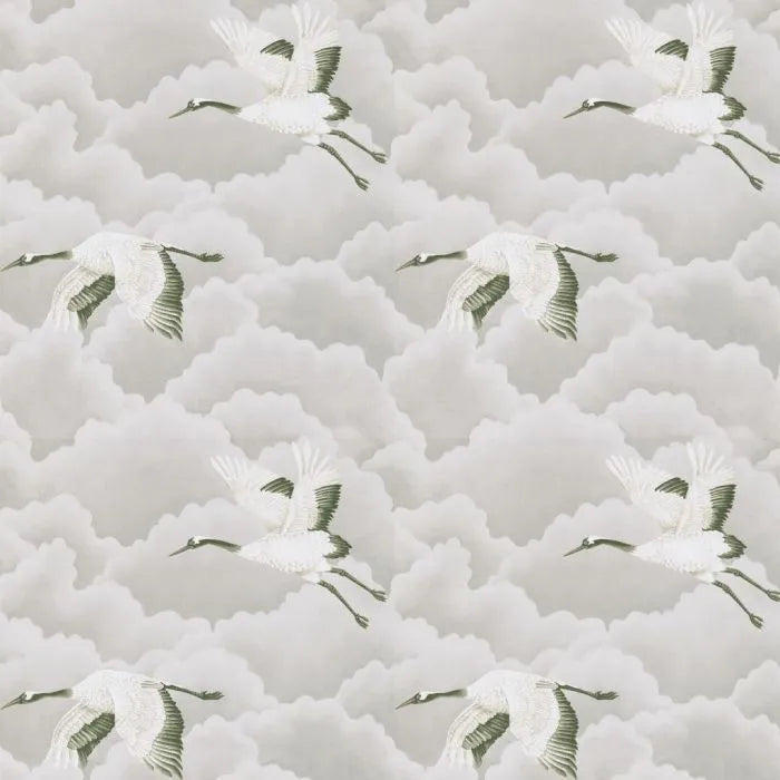 Cranes Wallpaper - 4 colours