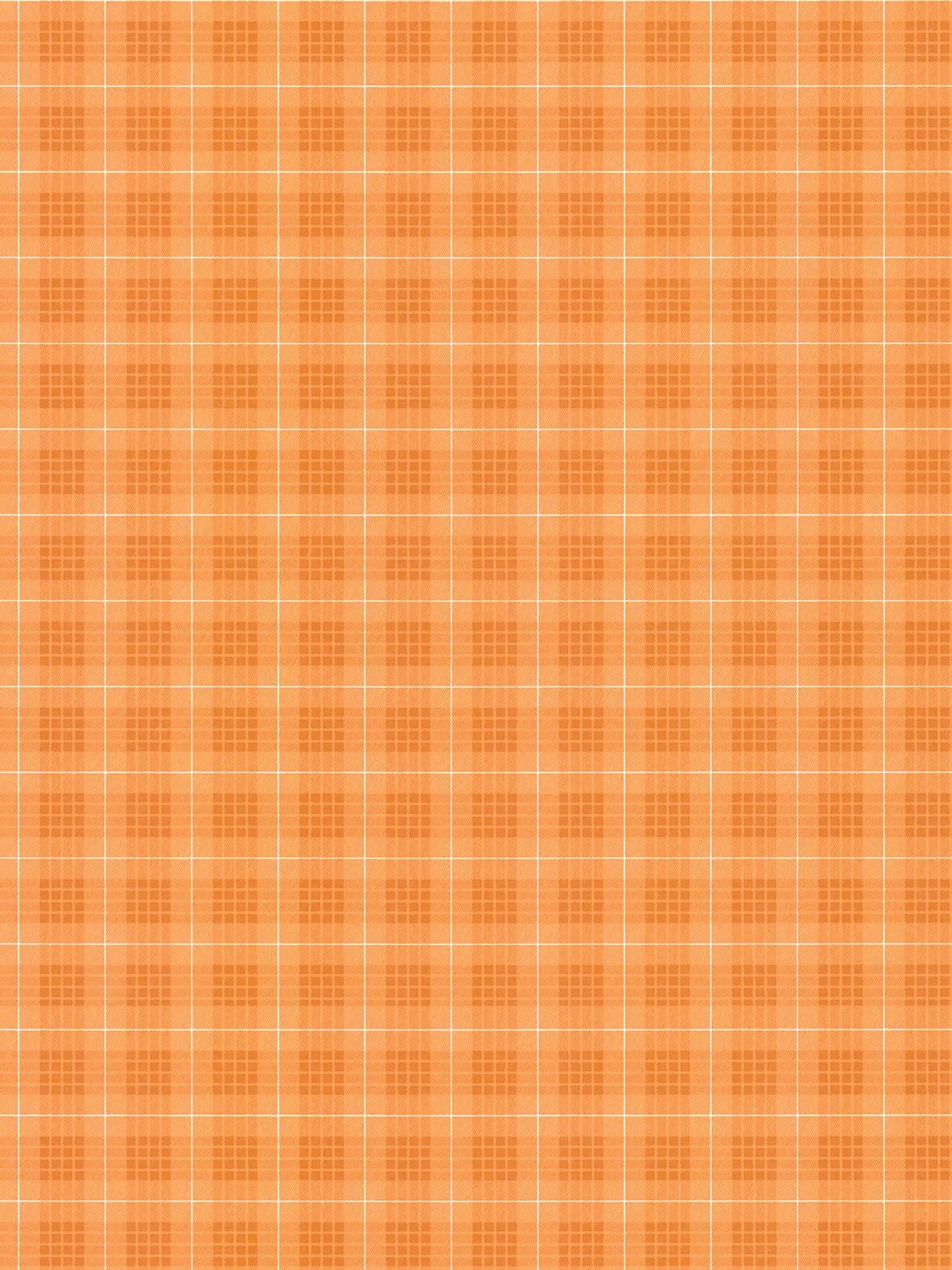 Tartan The Wallpaper - Orange