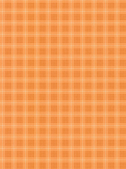 Tartan The Wallpaper - Orange
