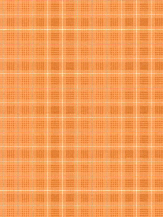 Tartan The Wallpaper - Orange