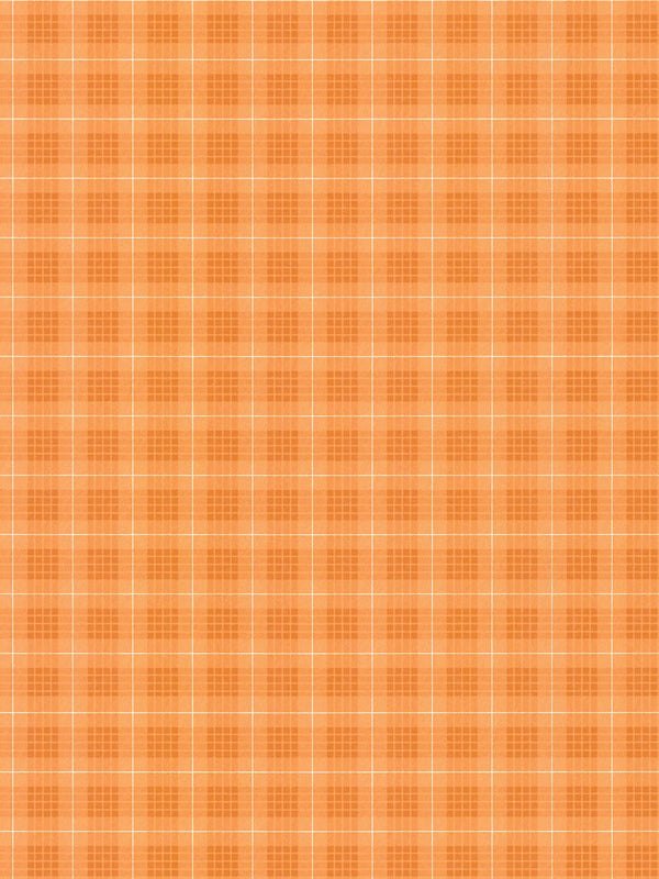Sample - Tartan The Wallpaper - Orange