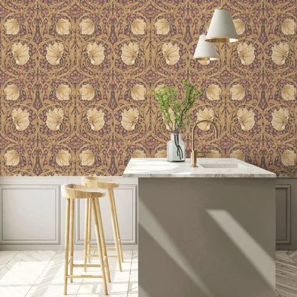 Pimpernel Wallpaper - Fig/Sisal