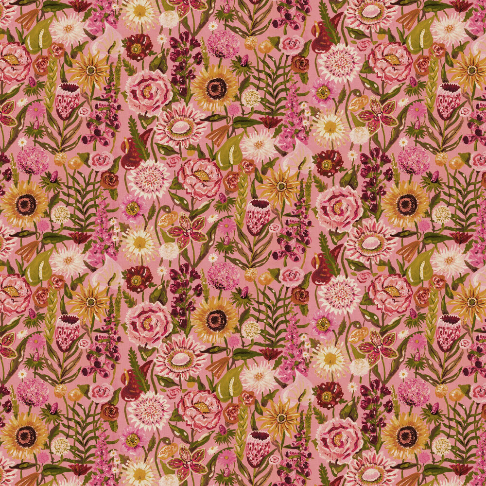 Sample - Utopia Floral Wallpaper - Rosa