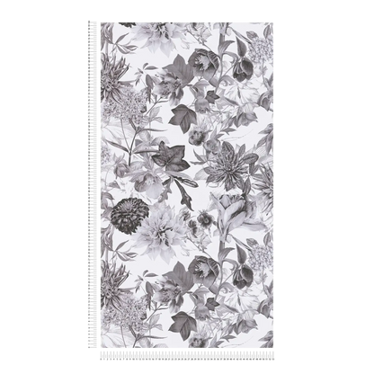 Floral Trails Wallpaper - Monochrome