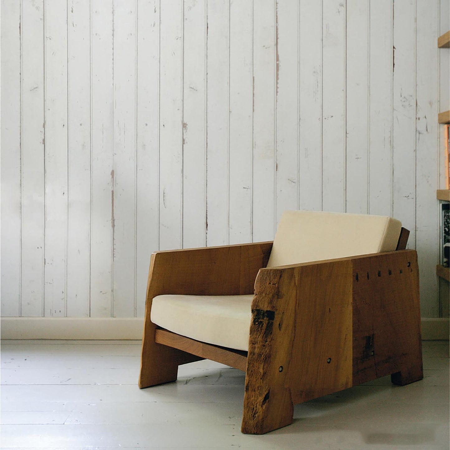 Piet Hein Eek 'Scrapwood Series' Wallpaper - White