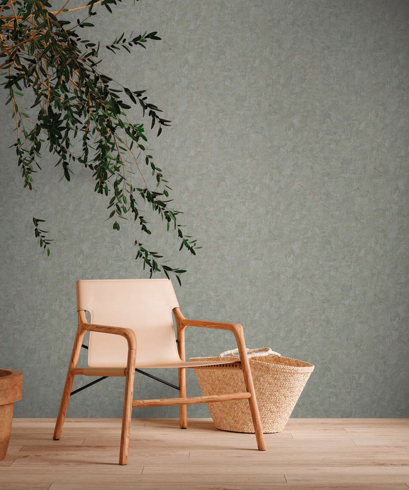 Natural Living Plains Wallpaper - Beige Green