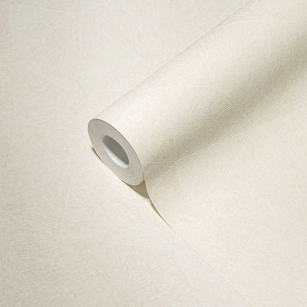 Hexagon Wallpaper - Metropolitan Series 3 - White