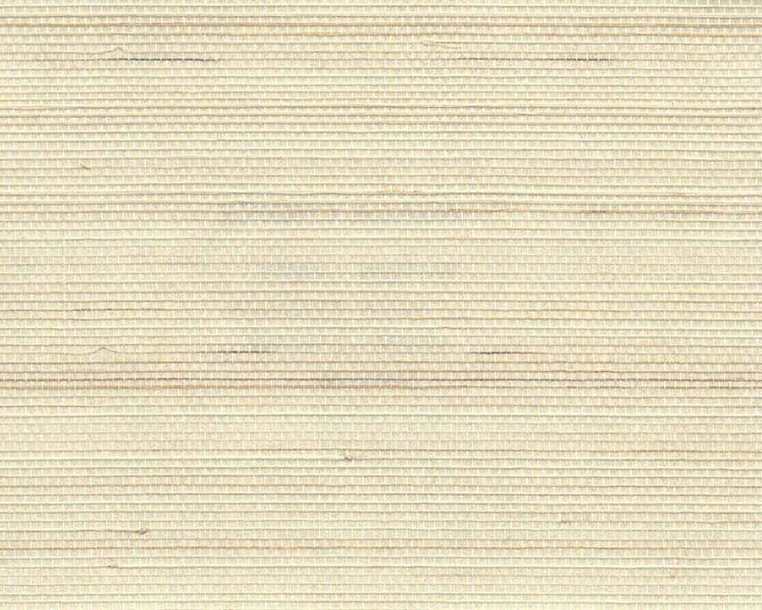 Abaca Natural Fibre Wallpaper - White Swan