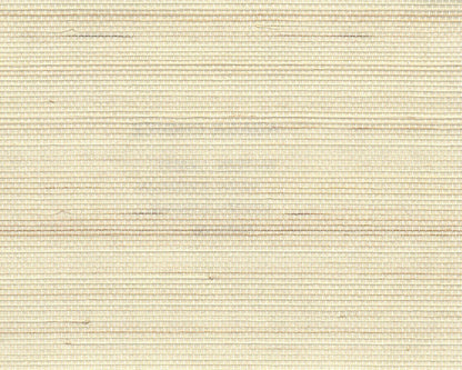 Abaca Natural Fibre Wallpaper - White Swan