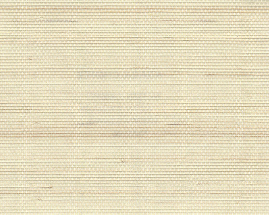 Abaca Natural Fibre Wallpaper - White Swan