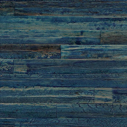 Sample - Genuine Water Lilly Wallpaper - Legion Blue