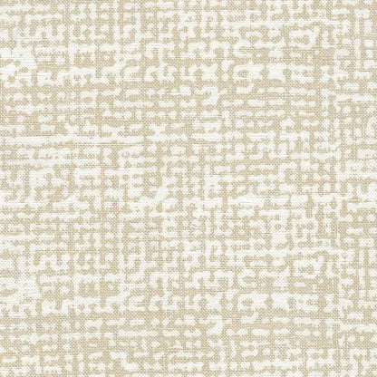 Pagoda Linen Wallpaper - Hay