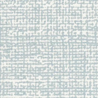 Pagoda Linen Wallpaper - Marine Blue