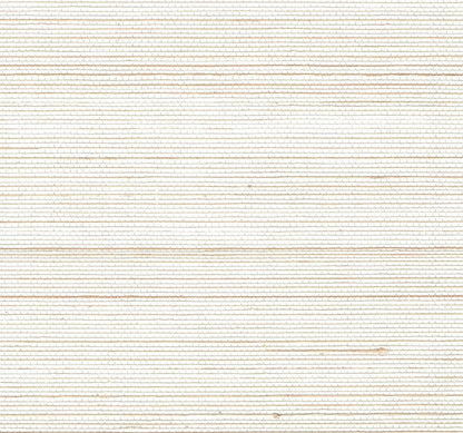 Abaca Natural Fibre Wallpaper - Wellspring White