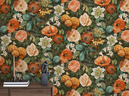 Olivia Floral Wallpaper – Multi