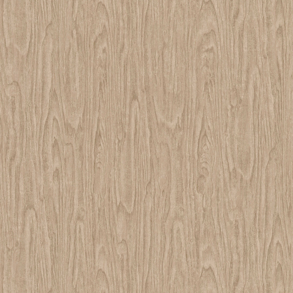 Sample - Versace Timber Wallpaper - Beige/Brown