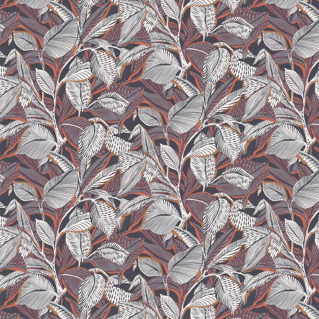 Riviera Lagoon Wallpaper - Terre Cuite