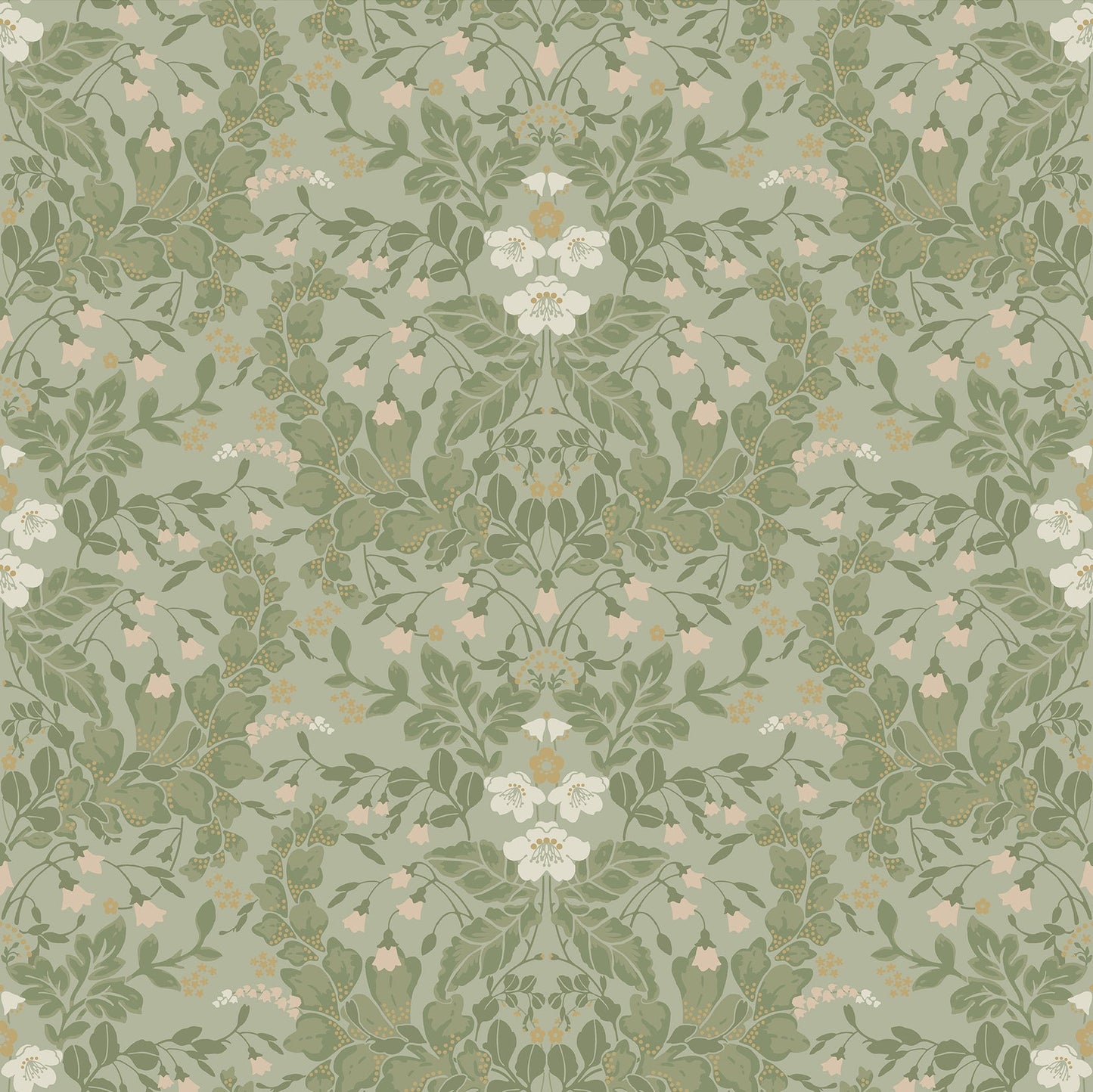 Saga Wallpaper - Green