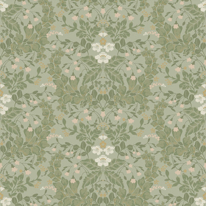 Saga Wallpaper - Green