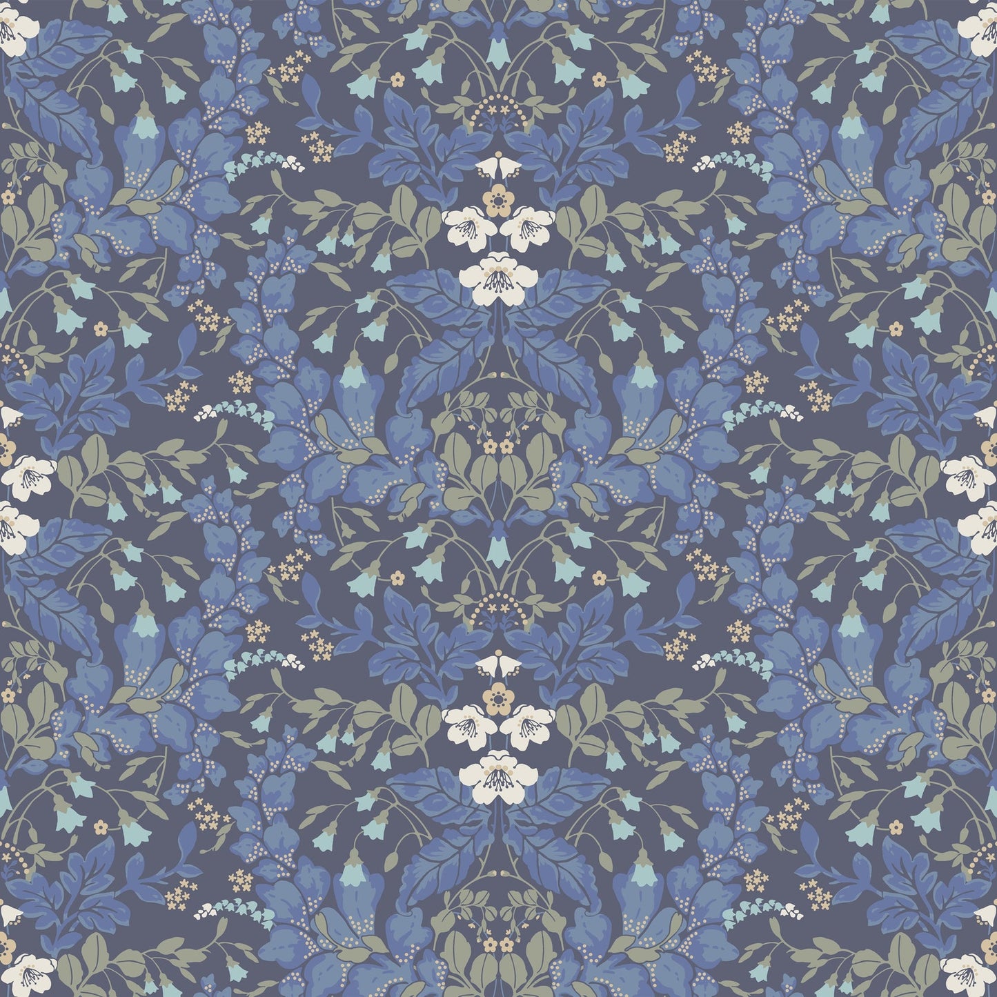 Saga Wallpaper - Blue