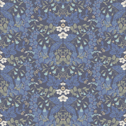 Saga Wallpaper - Blue