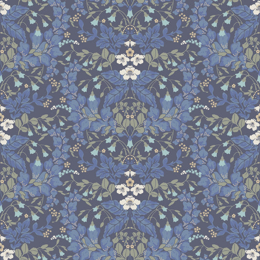 Saga Wallpaper - Blue