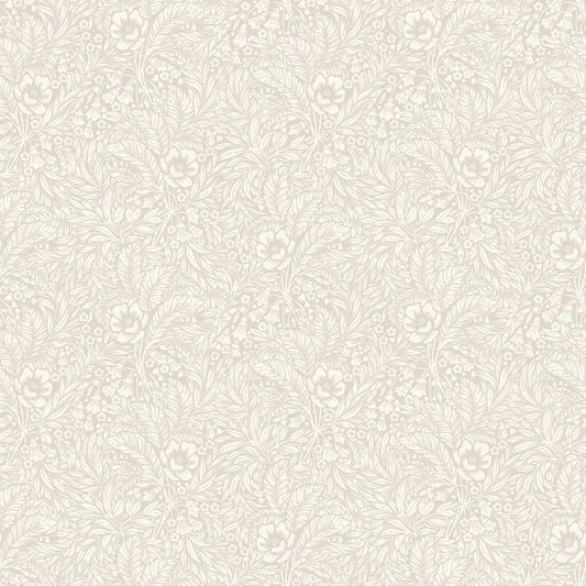 Emma Floral Wallpaper - Gray
