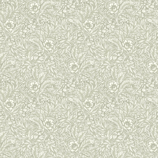 Emma Floral Wallpaper - Green