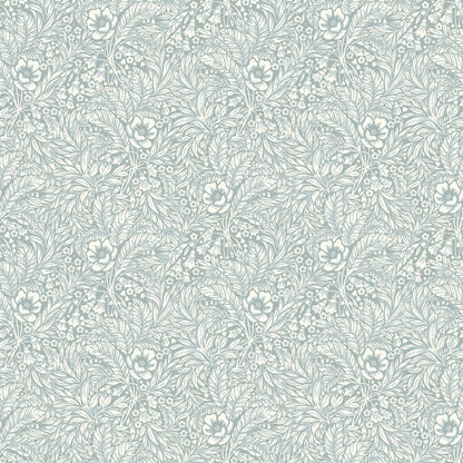 Emma Floral Wallpaper - Blue