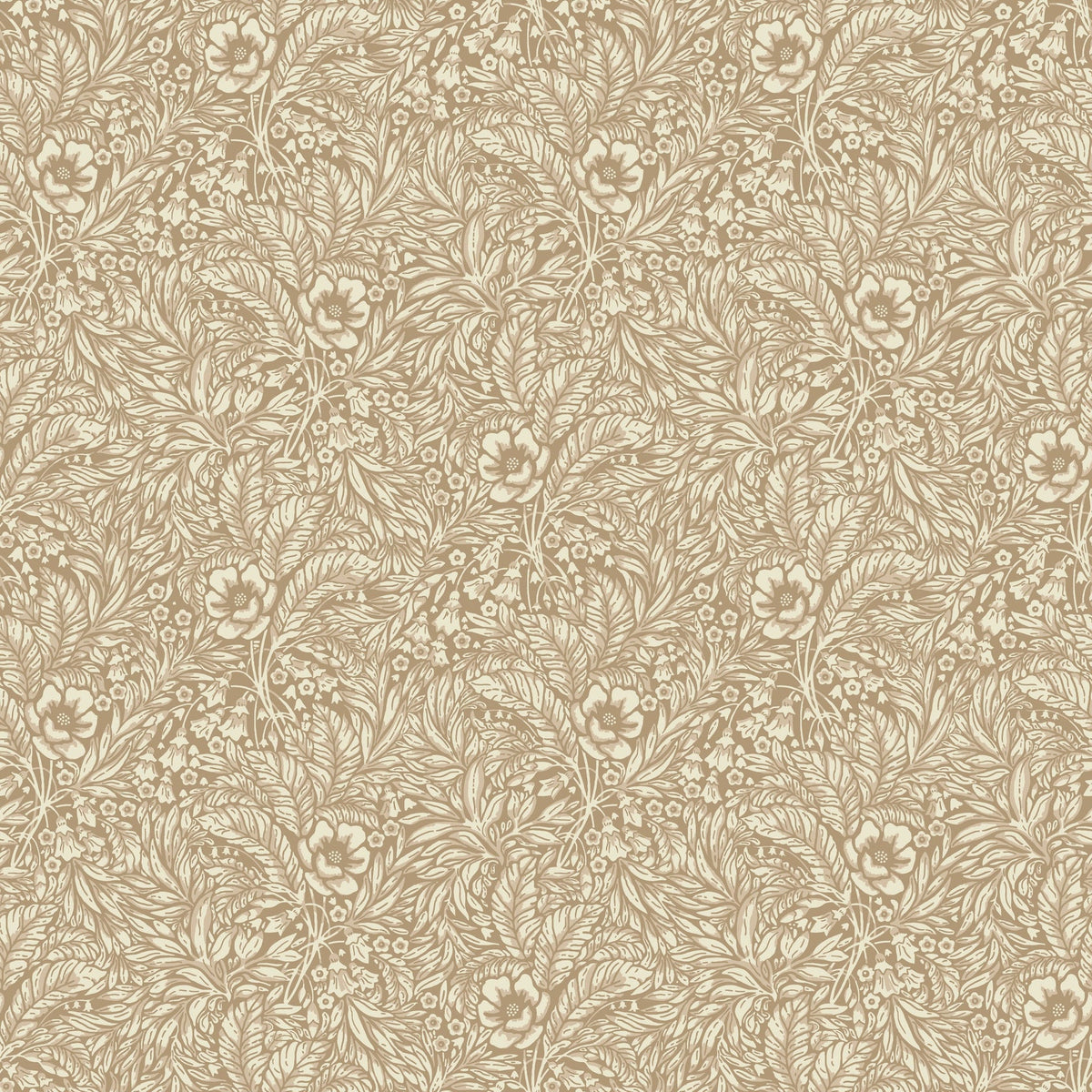 Sample - Emma Wallpaper - Brown