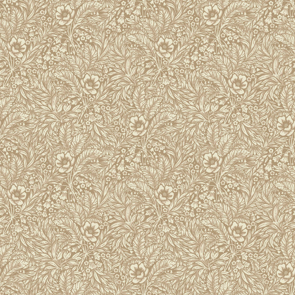 Sample - Emma Wallpaper - Brown
