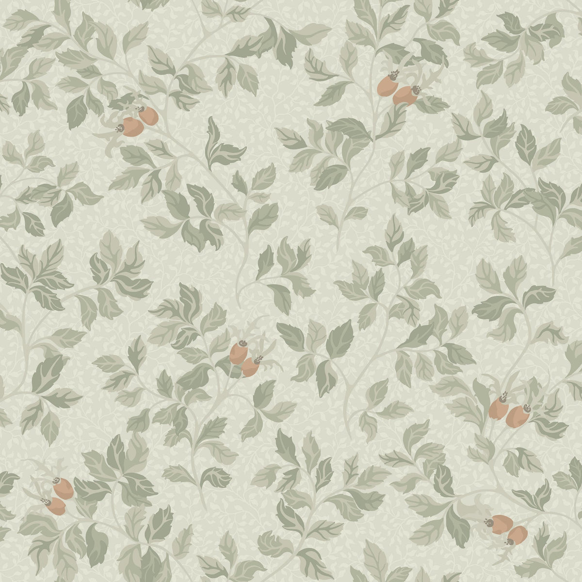 Sample - Nora Wallpaper - Green
