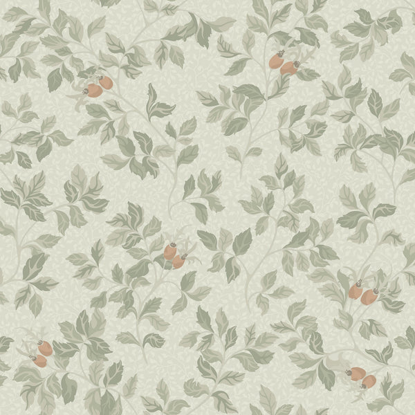 Sample - Nora Wallpaper - Green