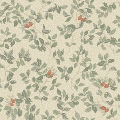 Nora Wallpaper - Beige/Green
