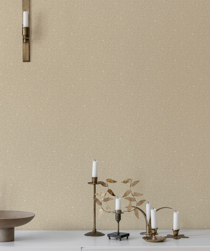 Edvin Wallpaper - Beige