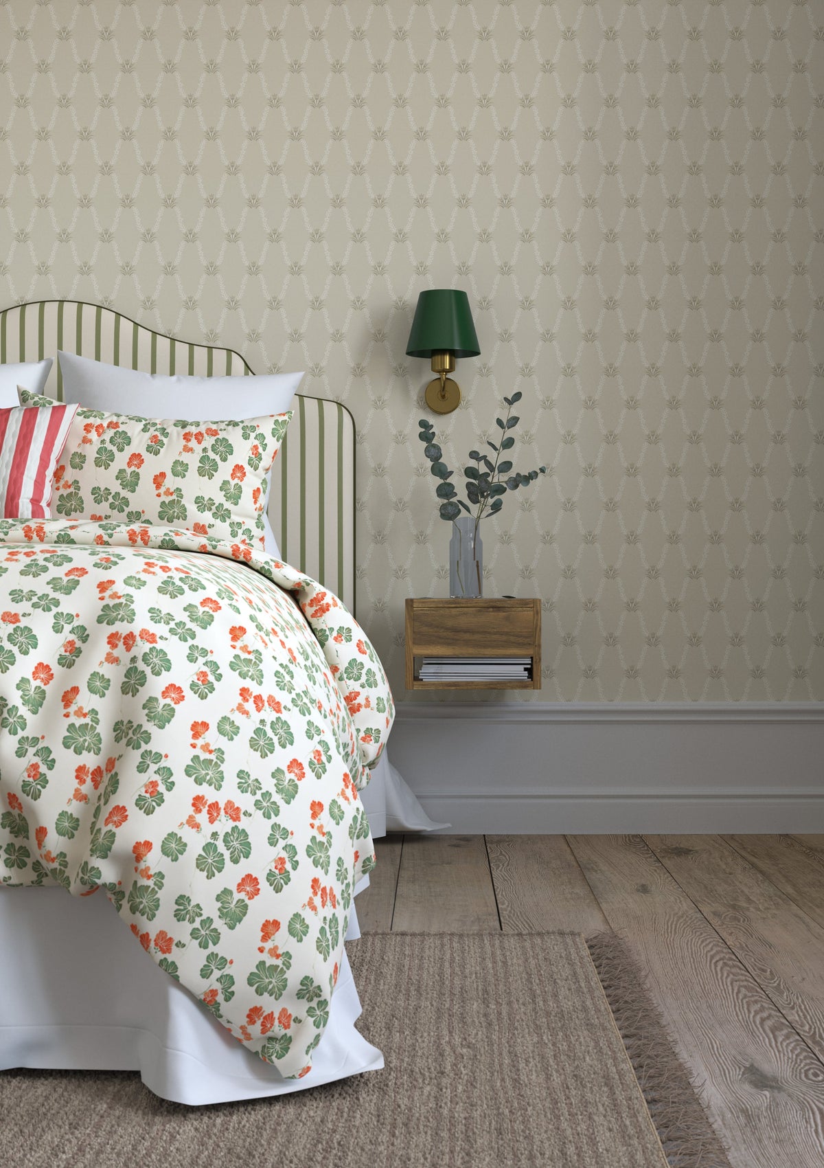Hedvig Wallpaper - Beige