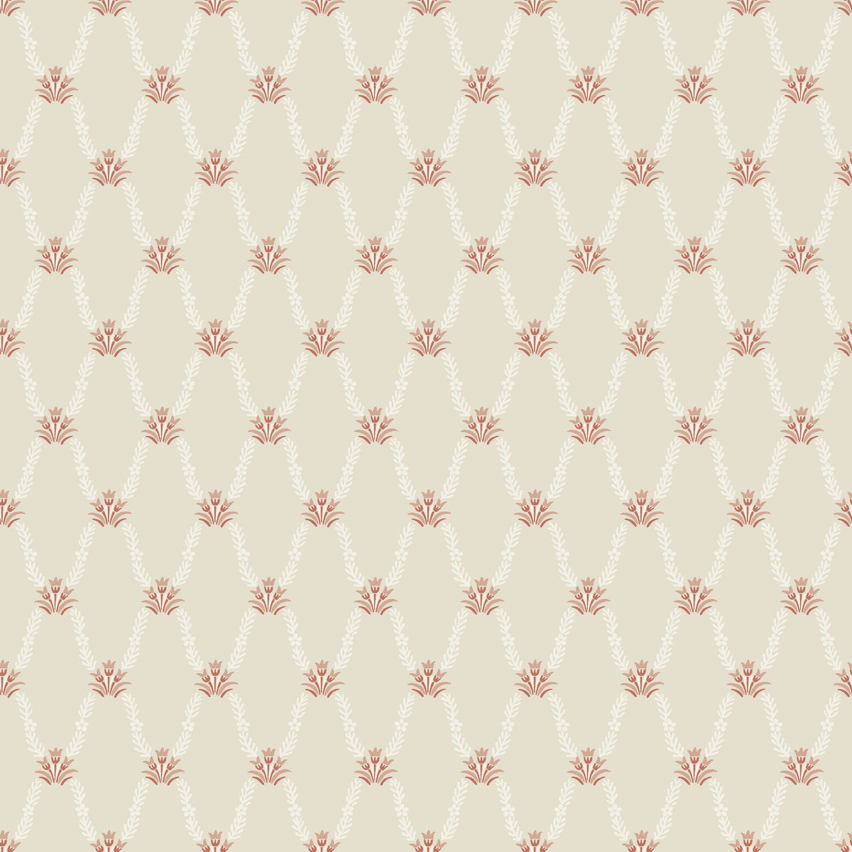 Sample - Hedvig Wallpaper - Red