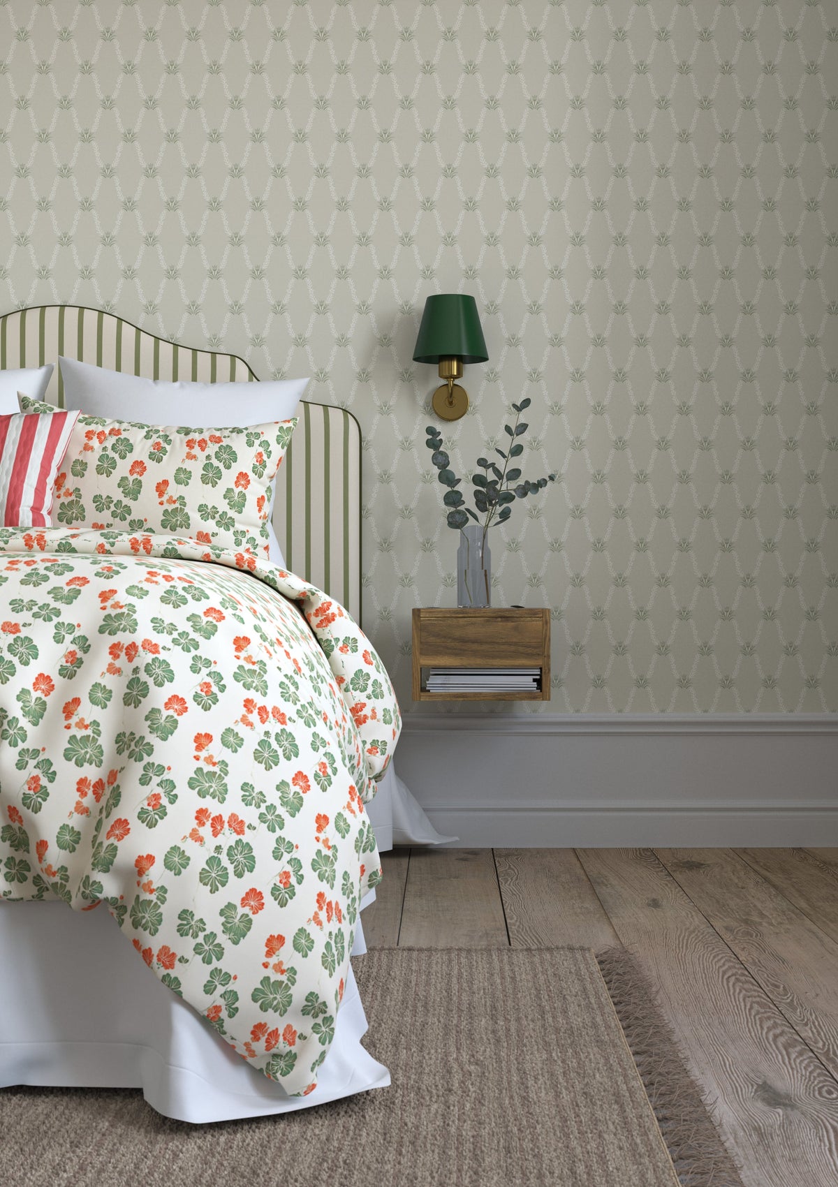 Hedvig Wallpaper - Green