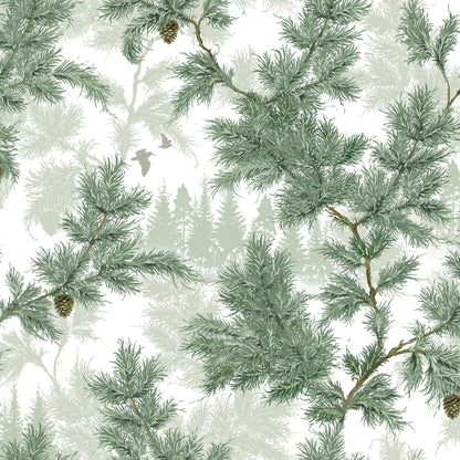Sommargläntan Wallpaper - Green