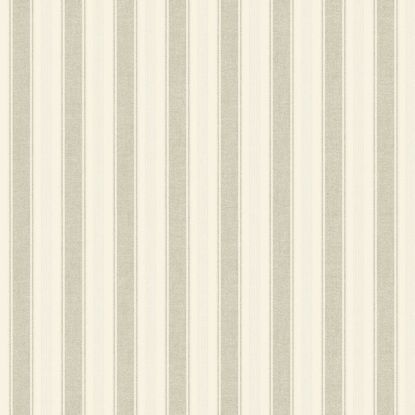 Sample – Erik Stripe Classical Wallpaper – Sand