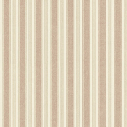 Erik Stripe Classical Wallpaper – Red