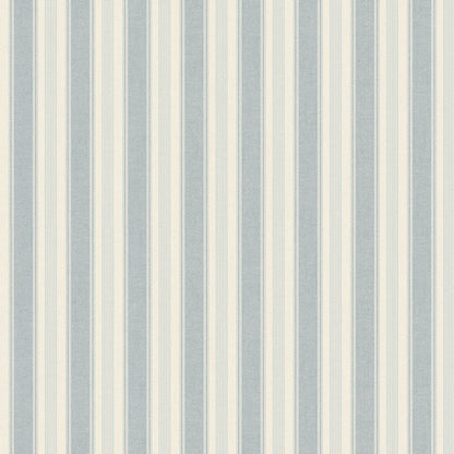 Erik Stripe Classical Wallpaper – Blue